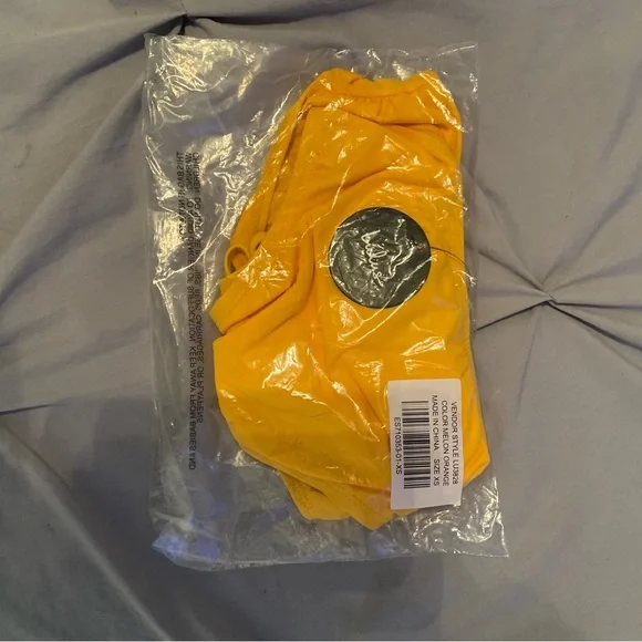 Le Soleil Light Orange Cutout High Cut One-Piece Swimsuit - Picture 5 of 5